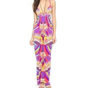 Mara Hoffman Rainbow Bird Maxi Dress
